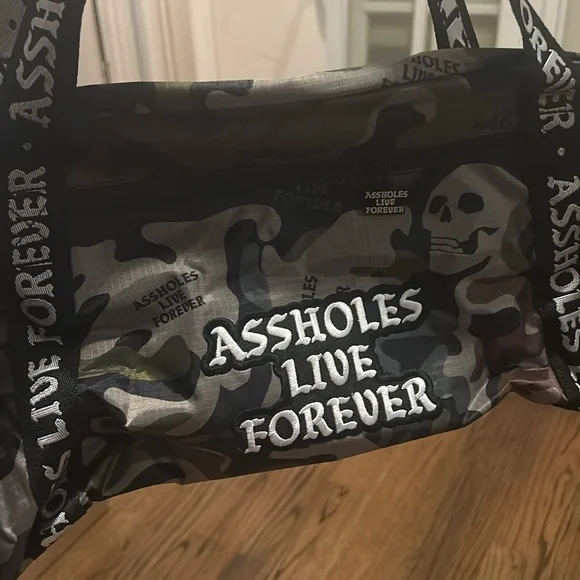 Emotional Baggage Camouflage Duffel Bag - Picture 3 of 4